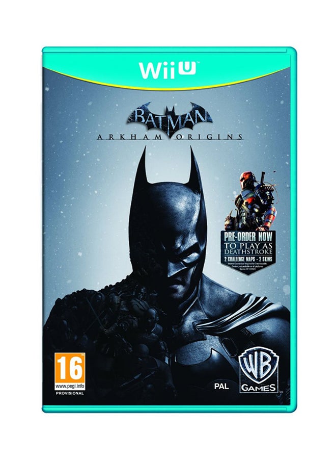 WB Games Batman Arkham Origins (Intl Version) - Action & Shooter - nintendo_wii_u - Image 1