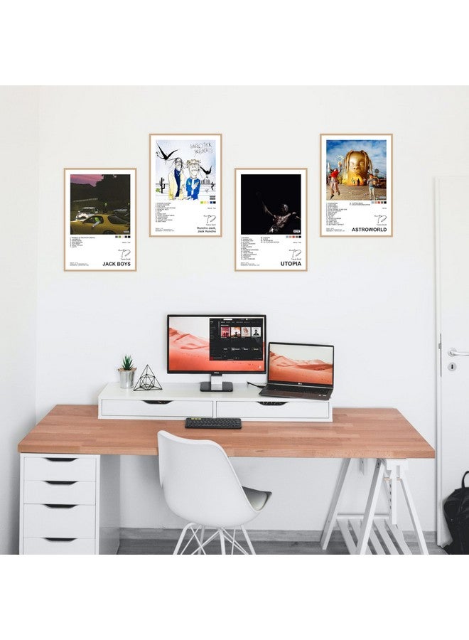 CodersParadise Paper Pack Of 6 - Travis Scott Music Album Art Wall Posters 8X12 Inch (A4 Size) Included Glue Dots Wall Decor Posters Wall Art For Bedroom, Living Room, Office - Image 4