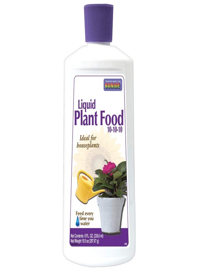 Bonide Houseplant Liquid Food 10-10-10 Fertilizers, 8-Ounce - Image 1