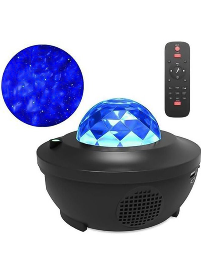 مصباح بروجيكتور LED على شكل نجمة مع جهاز تحكم عن بعد . متعدد الألوان - Image 2