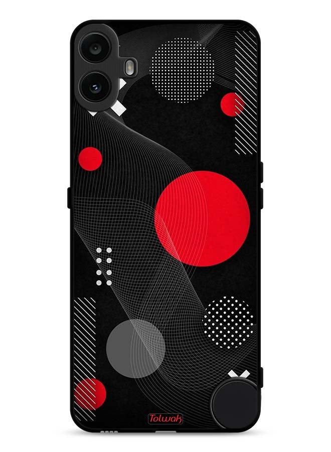 Tolwak Nothing CMF Phone 1 Protective Case Cover Round And Cross Shape Pattern - Image 1