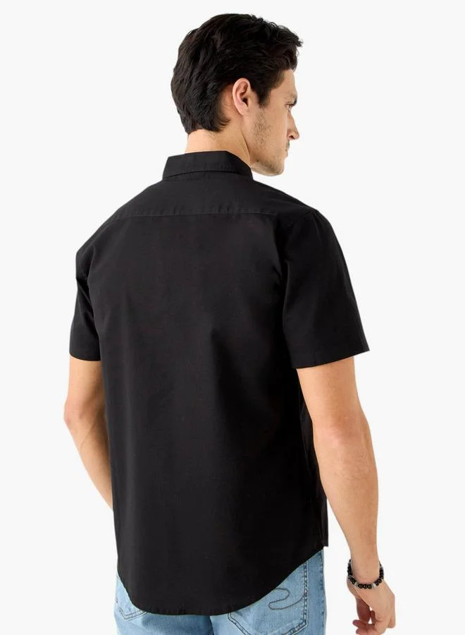 Splash FAV Regular Fit Shirt with Short Sleeves