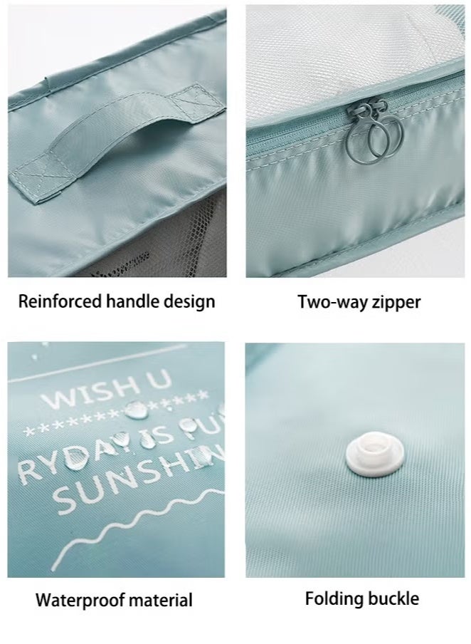 11 Set Packing Cubes for Suitcases, Travel Essentials for Carry on, Luggage Organizer Bags Set for Travel Accessories , Navy blue - Image 5