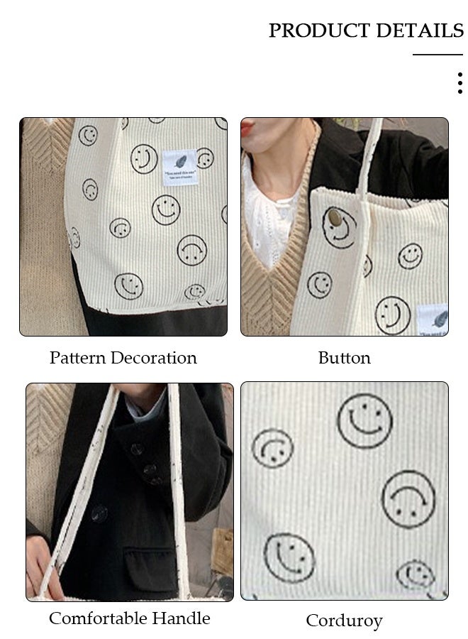 DUNISO Women's Shoulder Tote Bag Canvas Handbag For Women Large Capacity Bucket Bag Fashionable Travel Messenger Shoulder Bag for Ladies Girls College Students - Image 2