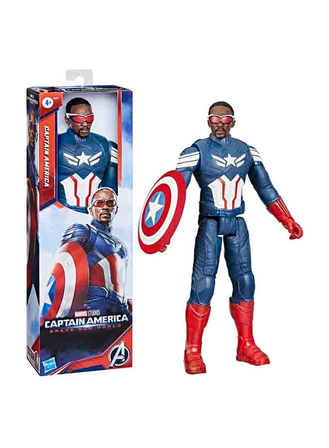 MARVEL Marvel Studios Captain America Brave New World, Titan Hero Series Captain America
