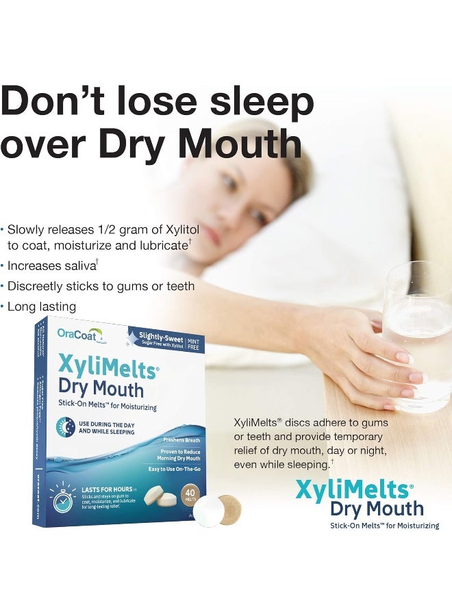 Oracoat Miracle Oracoat XyliMelts Dry Mouth - 40 Count - Image 2