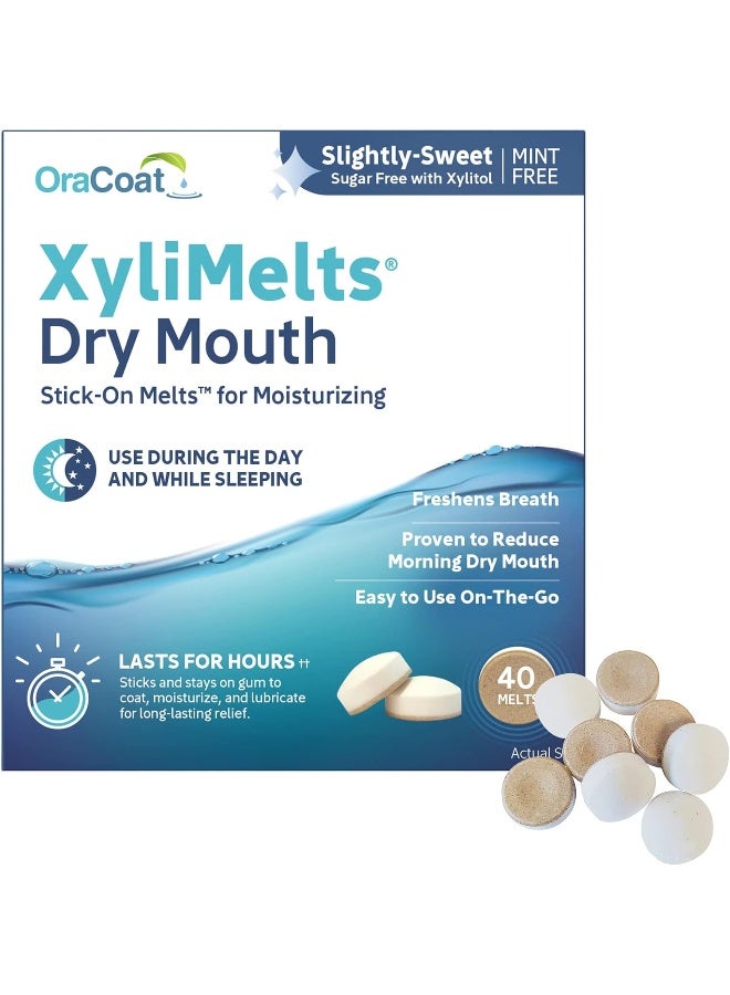 Oracoat Miracle Oracoat XyliMelts Dry Mouth - 40 Count - Image 1