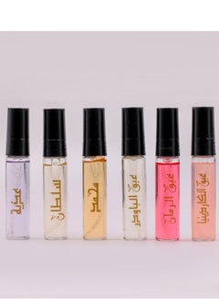 Wahaj Al Oud mixed scents 5 ml x 6 perfume