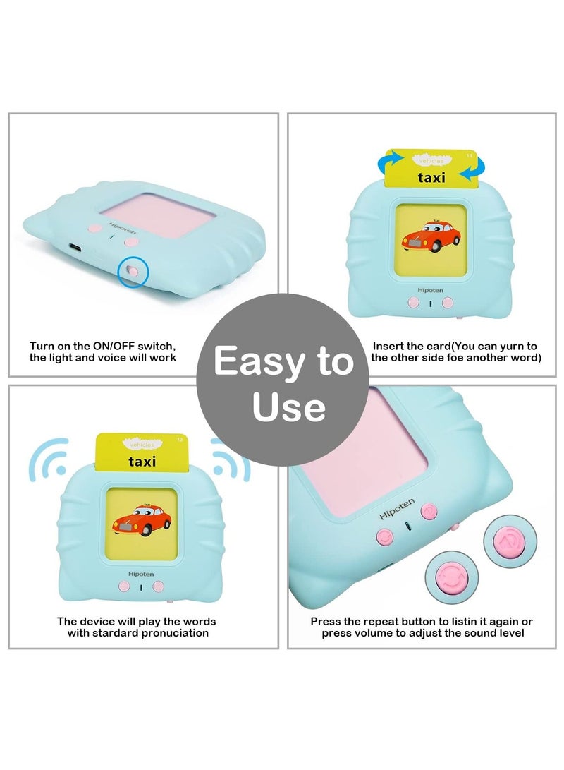 Toddler Toys for 2 3 4 5 Year Old Boys and Girls Autism Sensory Toys for Autistic Children Learning Montessori Toys Speech Therapy Toys 224 Sight Words Talking Flash Cards - Image 4