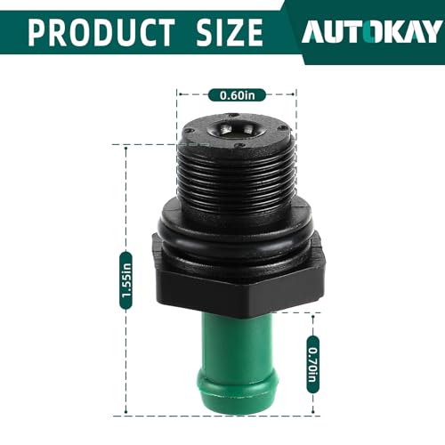 AUTOKAY صمام PCV جديد من AUTOKAY يناسب نيسان فرونتير باثفايندر ألتيمة NV إنفينيتي 11810-6N202 - Image 5