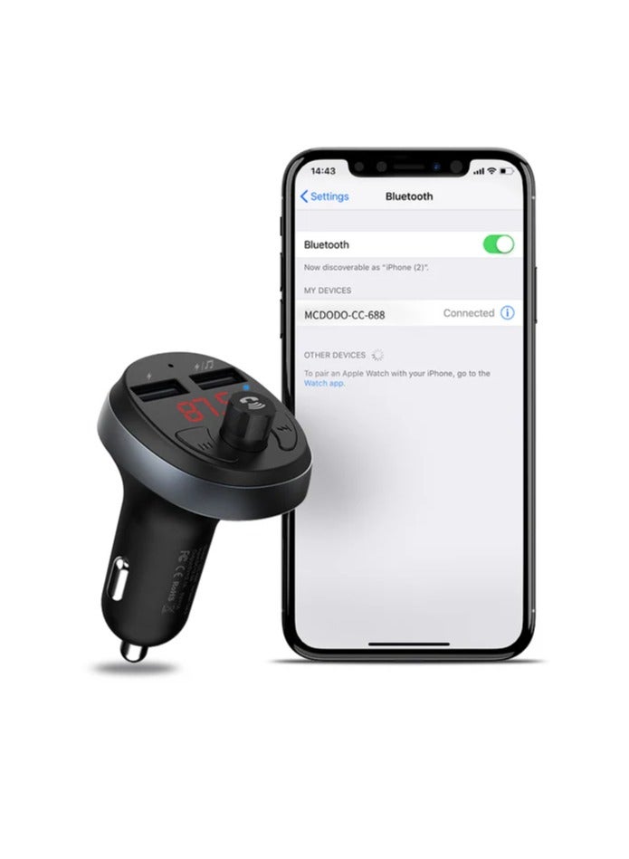 Mcdodo CC-6880 Bluetooth FM Car Charger - Image 2