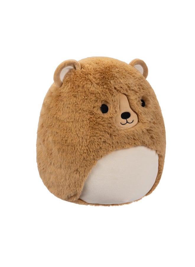 Squishmallows 12 inch Greta Brown Bear Fuzzamallow , Officially Licensed Kellytoy Plush Toy, Colorful Soft Toy, Gift for Kids, Girls & Boys Washable Squishy Stuff Toy Multicolor All Age  - Image 2