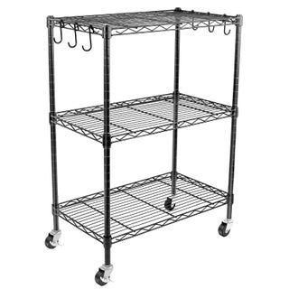 WDT 3Tier Storage Shelves Heavy Duty Metal Shelves Wire Rack Shelving Unit Adjustable Shelf with Wheels for Home Office Garage Kitchen Bathroom234 Wx136 Dx325 H - pzsku/Z14A3410657373038CDC3Z/45/1749490862/0f77542c-02f3-49da-ad20-21e7aaf06723