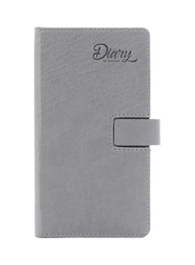 NIBEMINENT 48K 128-Sheets Self-Filling Daily Planner Notebook for Business Grey