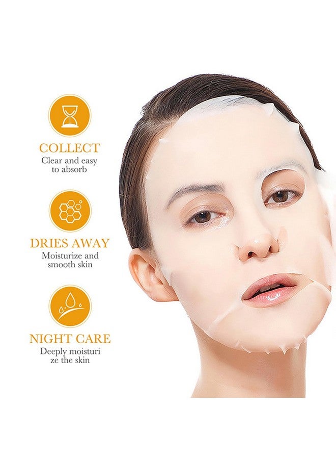 بيو أكوا قناع الوجه بعسل المانوكا فيتامين هـ لترطيب بشرة الوجه الرقيقة والناعمة المضادة للأكسدة 25 جرام × 5 قطع - Image 5