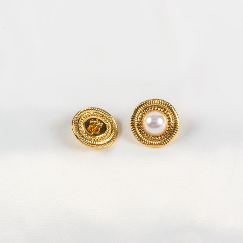 حلق أستانليس ستيل ذهبي - Image 2