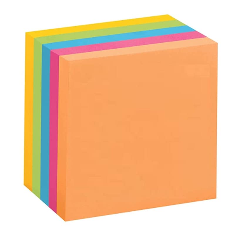 OFIXO Sticky Notes, Sticky Notes Pad 3x3 Inch, Colored Sticky Notes | Sticky Notes Diary Bright Colors - Image 1