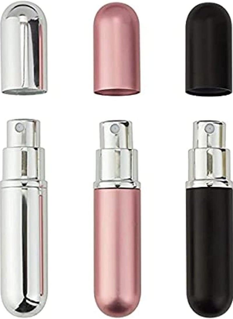 ORiTi ORiTi Scent House المحمولة الصغيرة القابلة لإعادة الملء زجاجة رذاذ فارغة رذاذ أسفل مضخة إعادة التعبئة حزمة من 3 قطع - Image 1