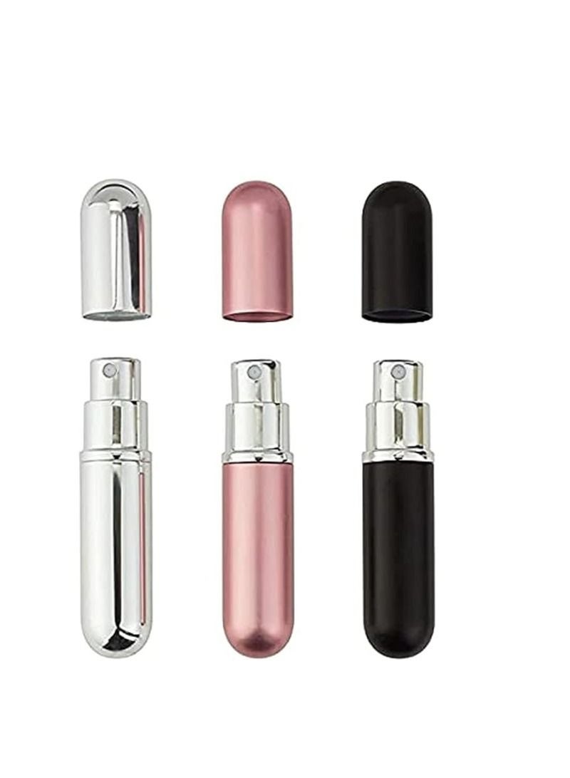 ORiTi ORiTi Scent House المحمولة الصغيرة القابلة لإعادة الملء زجاجة رذاذ فارغة رذاذ أسفل مضخة إعادة التعبئة حزمة من 3 قطع - Image 2