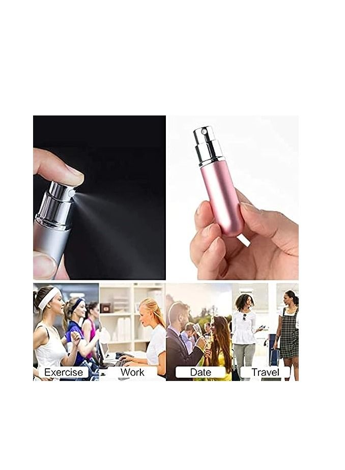 ORiTi ORiTi Scent House المحمولة الصغيرة القابلة لإعادة الملء زجاجة رذاذ فارغة رذاذ أسفل مضخة إعادة التعبئة حزمة من 3 قطع - Image 5