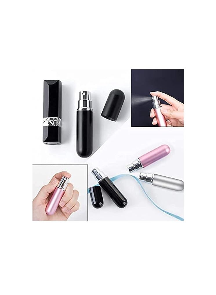ORiTi ORiTi Scent House المحمولة الصغيرة القابلة لإعادة الملء زجاجة رذاذ فارغة رذاذ أسفل مضخة إعادة التعبئة حزمة من 3 قطع - Image 3