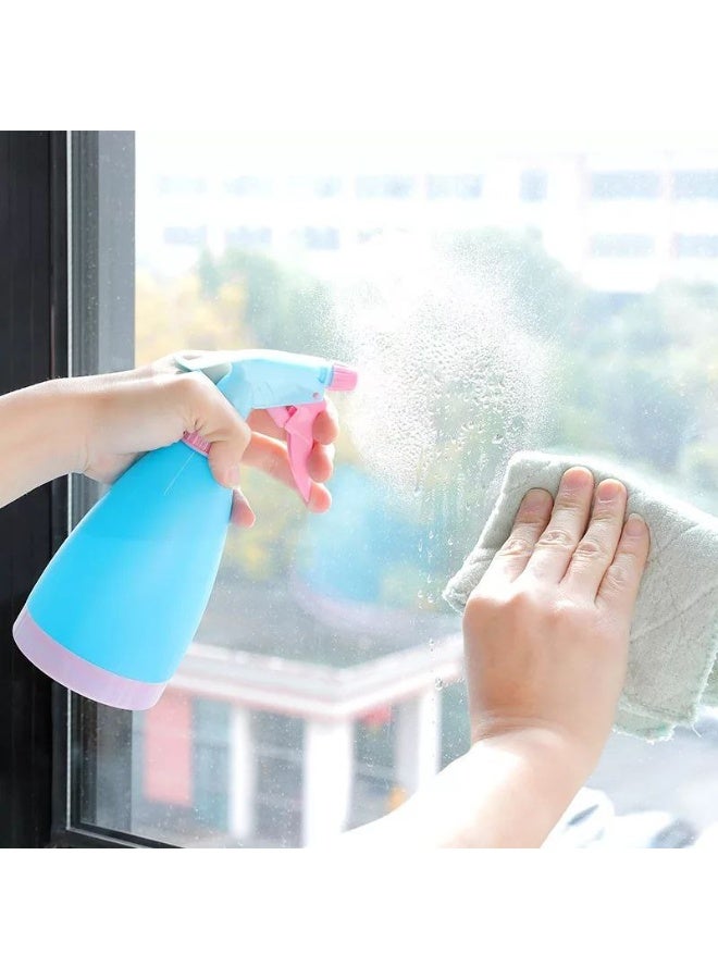 500ml Manual Plastic Water Spray Bottle for Gardening & Cleaning - Random Colors. - Image 2