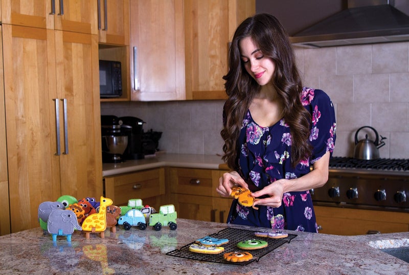 Bakelicious Monster Cookie Cutters and Feet Set, 29-Piece - Image 2