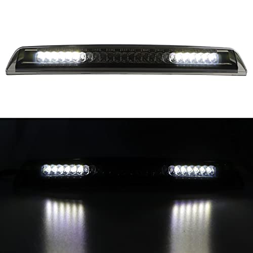 Bomusou LED 3rd Brake Light Cargo Lamp High Mount Brake Light Fit for Nissan Titan (2004-2015), for Nissan Frontier (2005-2016), for 26590-EA800 (Chrome Housing Smoke Lens) - Image 2