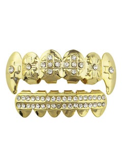 Diamond Studded Fang Teeth Grillz