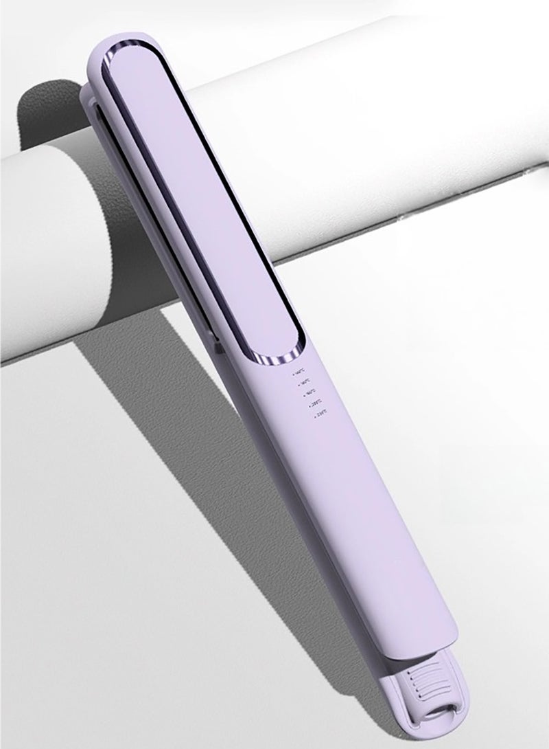 سشوار تمليس شعر، تسخين سريع، 5 درجات حرارة (بنفسجي) سيراميك شعر - Image 1