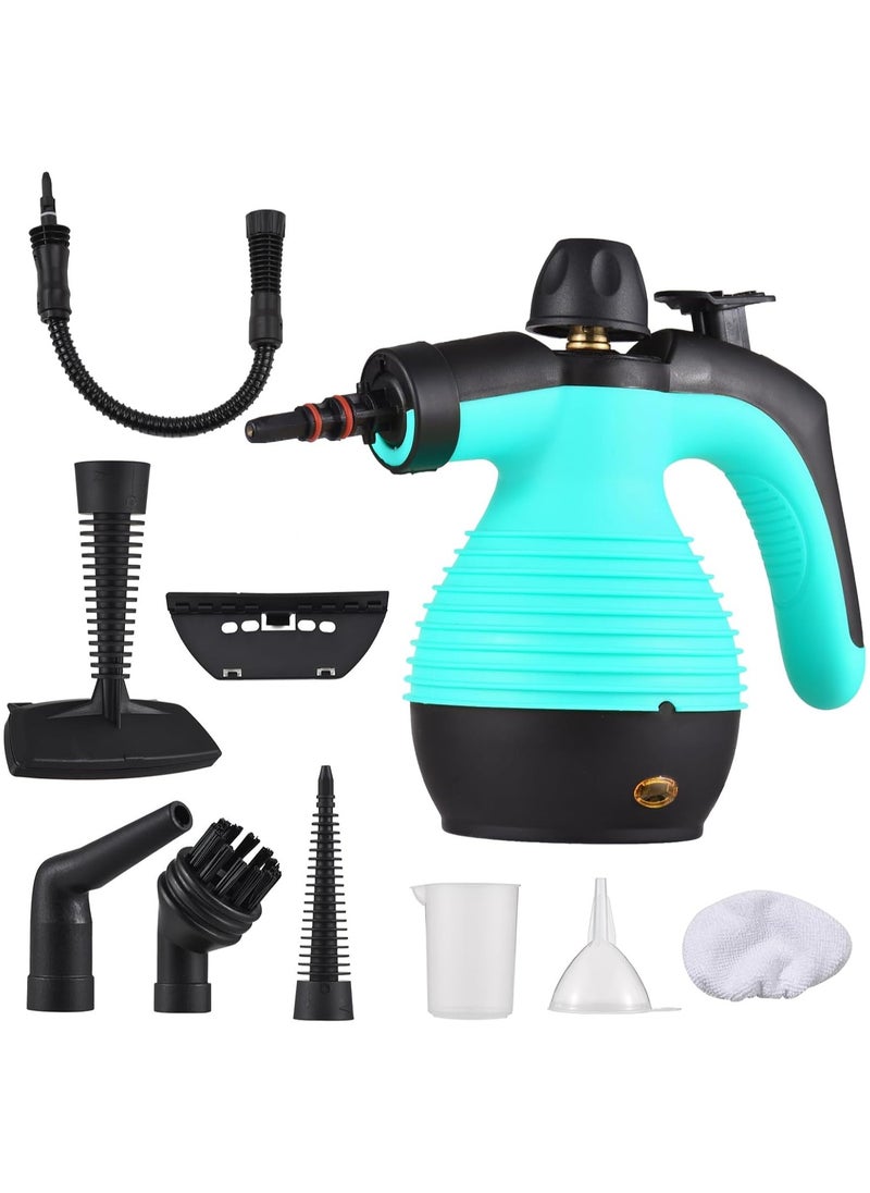 Portable Handheld Steam Cleaner 1050W Multifunctional High Temperature Pressurized Steam Cleaning Machine with 9PCS Accessory for Kitchen Sofa Bathroom Car Window - pzsku/Z14A48024F3E59D21044DZ/45/_/1729594097/a55b0129-3004-4310-b812-fdc83b60a001