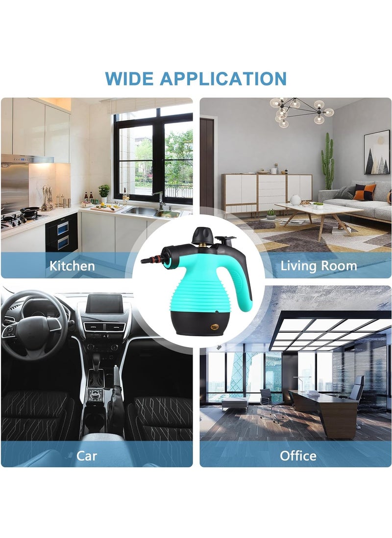 Portable Handheld Steam Cleaner 1050W Multifunctional High Temperature Pressurized Steam Cleaning Machine with 9PCS Accessory for Kitchen Sofa Bathroom Car Window - pzsku/Z14A48024F3E59D21044DZ/45/_/1729594168/efeba145-d6ee-470c-9f11-8d67c96ac6d8