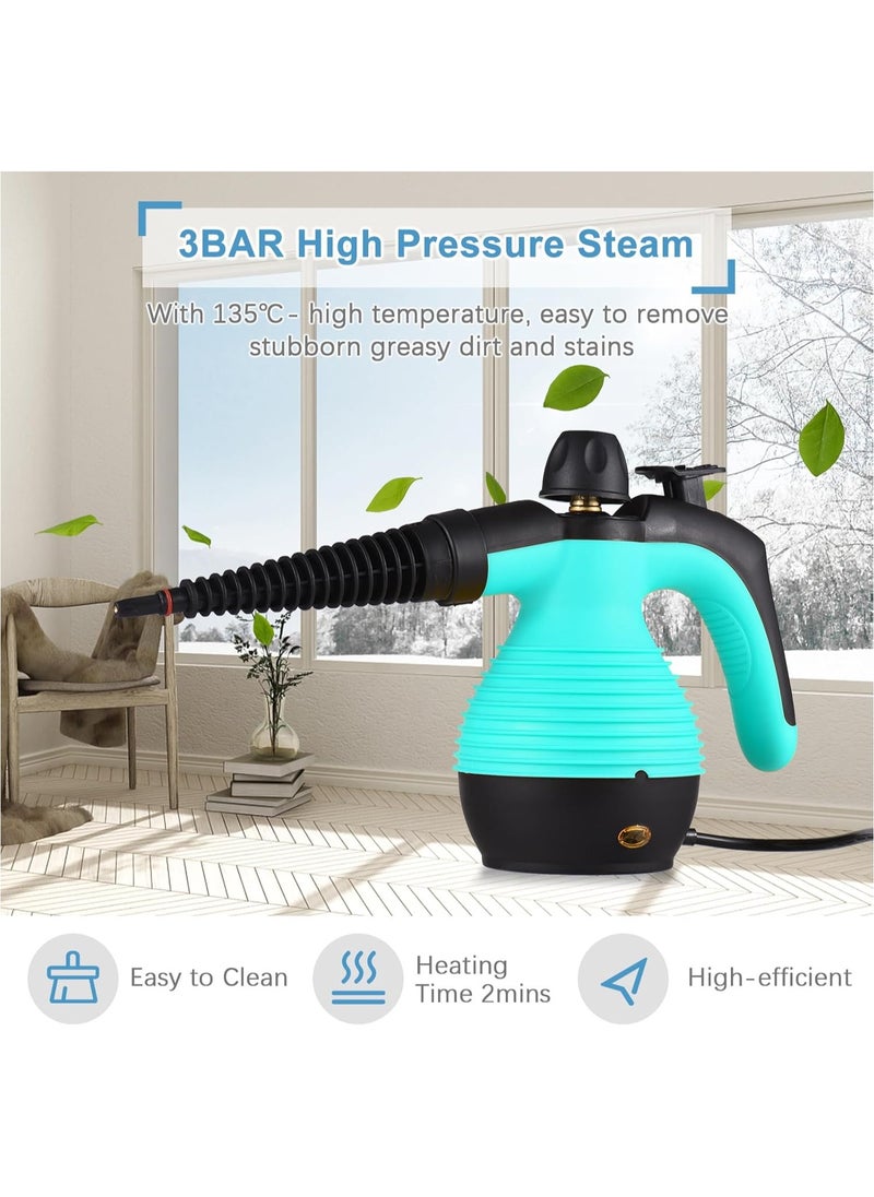 Portable Handheld Steam Cleaner 1050W Multifunctional High Temperature Pressurized Steam Cleaning Machine with 9PCS Accessory for Kitchen Sofa Bathroom Car Window - pzsku/Z14A48024F3E59D21044DZ/45/_/1729594261/e720314c-184d-446e-ac3a-76b0a8034fb6