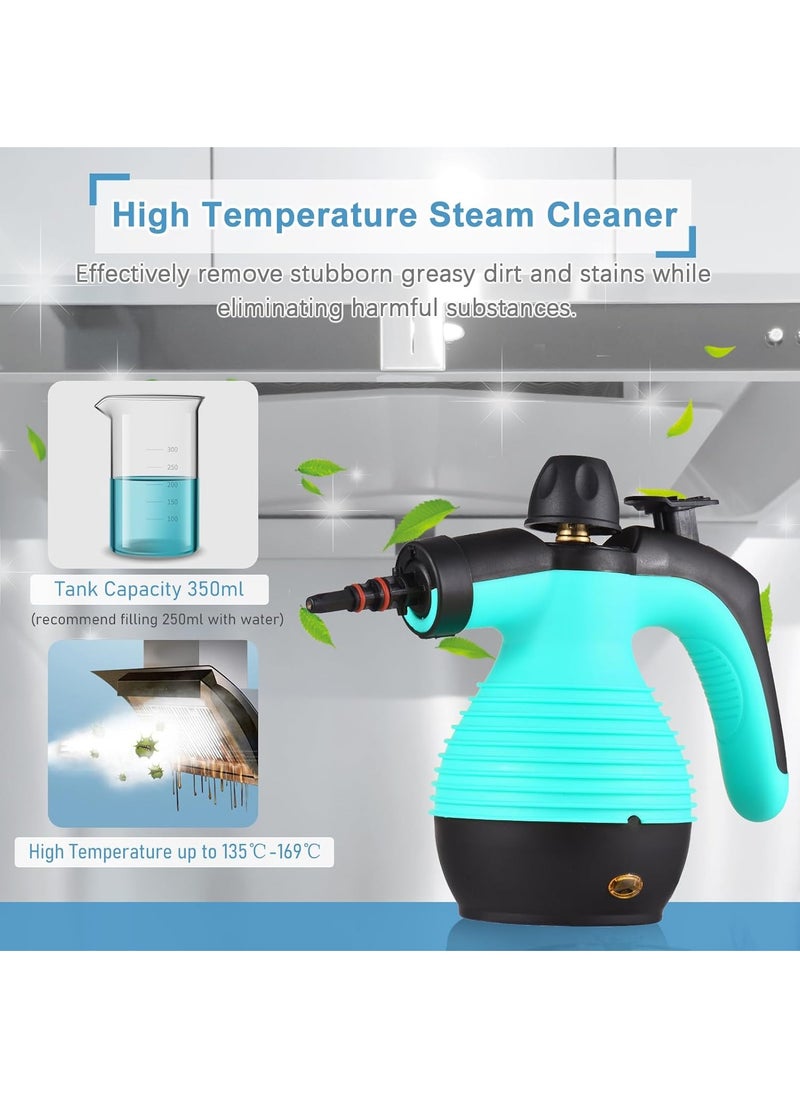 Portable Handheld Steam Cleaner 1050W Multifunctional High Temperature Pressurized Steam Cleaning Machine with 9PCS Accessory for Kitchen Sofa Bathroom Car Window - pzsku/Z14A48024F3E59D21044DZ/45/_/1729594263/9efd282a-40ff-477e-8911-2716b2dea598