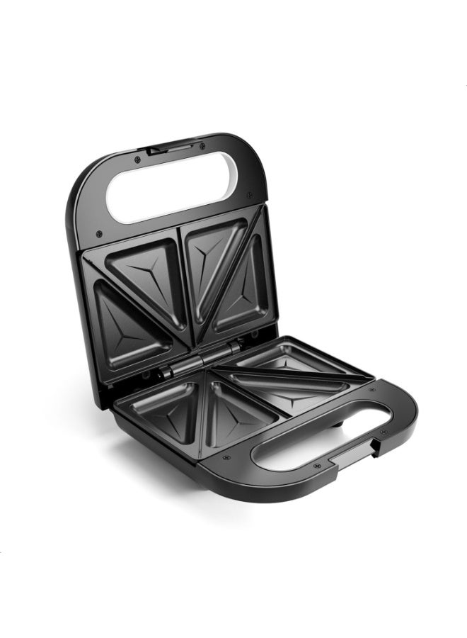 Feller 750W 2 Slice Sandwich Maker, Non-Stick Coating, Auto Temperature Control, 3 Indicator Lights, Cool-Touch Handle, Easy to Clean, Upright Storage - Image 2