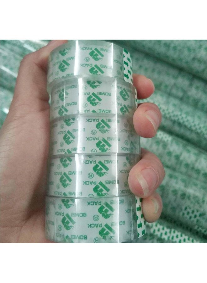 BOMEI PACK 48 Rolls Crystal Clear Transparent Tape, Stationery Tape Refills Rolls for Dispenser, 3/4 in x 1000 in,1 inch Core, Gift Wrapping Tape for Office, School and Home, - Image 5