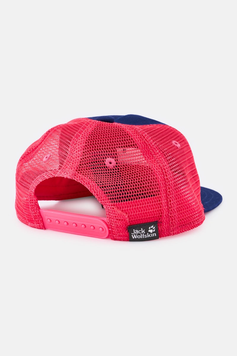 Jack Wolfskin Toddlers Boy Brand Logo Cap, Navy - Image 2