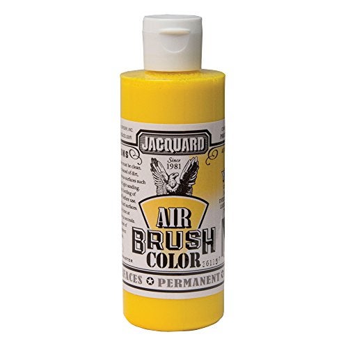 Jacquard Airbrush Color 4Oz Bright Yellow - Image 1