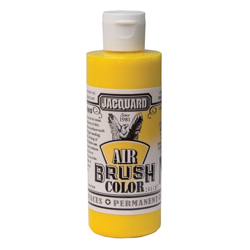 Jacquard Airbrush Color 4Oz Bright Yellow - Image 5