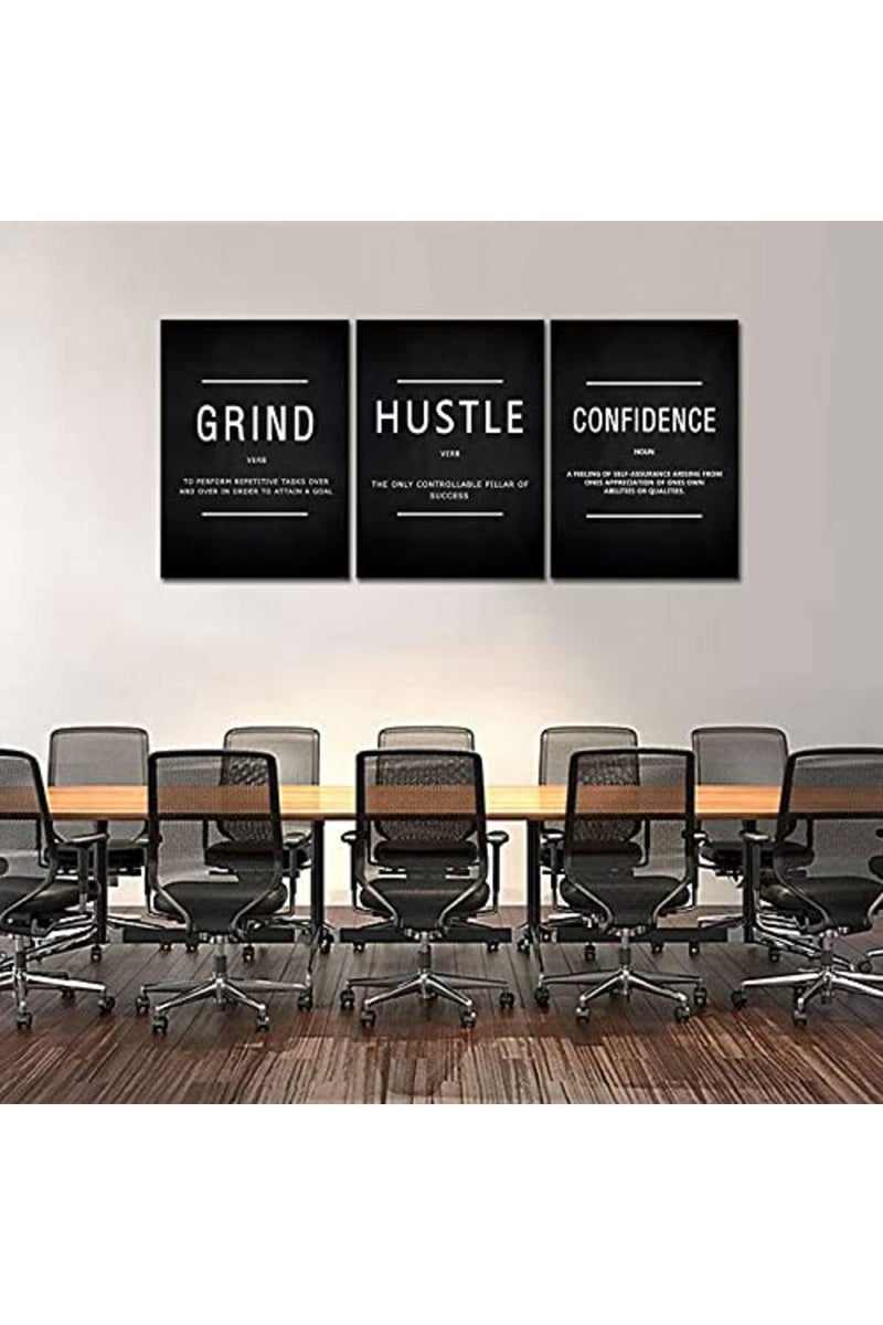 KAWAHONE Motivational Success Canvas Wall Art - Image 2