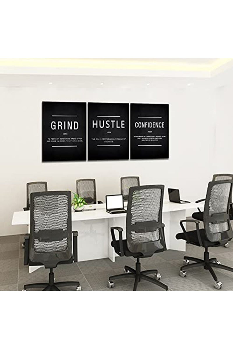 KAWAHONE Motivational Success Canvas Wall Art - Image 4