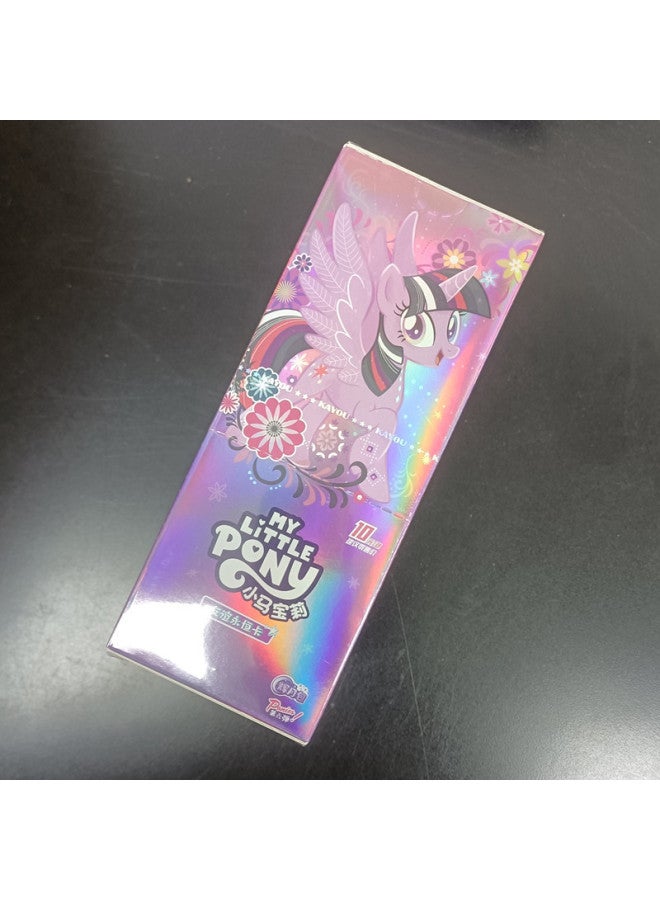 Genuine Pony Card Huiyue Bag Rainbow Bag Fun Shadow Bag Bumpy Badge Magic Book Full Set Of Pony Card-Color:Pony Badge 1 Whole Box  - Image 5