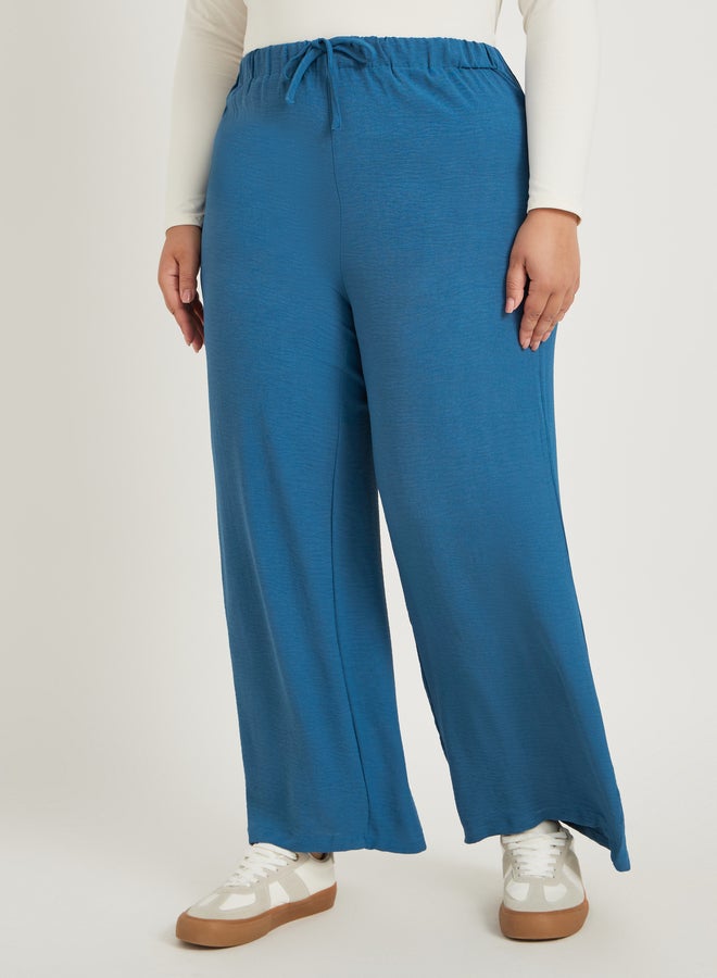 ستايلي بنطلون واسع بدون خصر برباط - Image 2