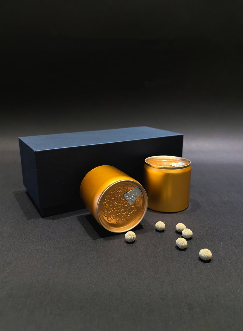 Natural Vietnamese Agarwood & Mysore Sandalwood, Ersu Jiuju Incense Pills 60 Capsules/Box, Traditional Handmade Low Smoke Incense - Image 2