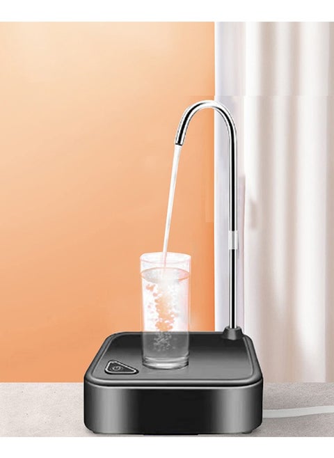 Automatic Water Dispenser Electric Water Pump Button Control Double Use Kitchen Office Outdoor Drink Dispenser Extractor with 0.5M Pipe