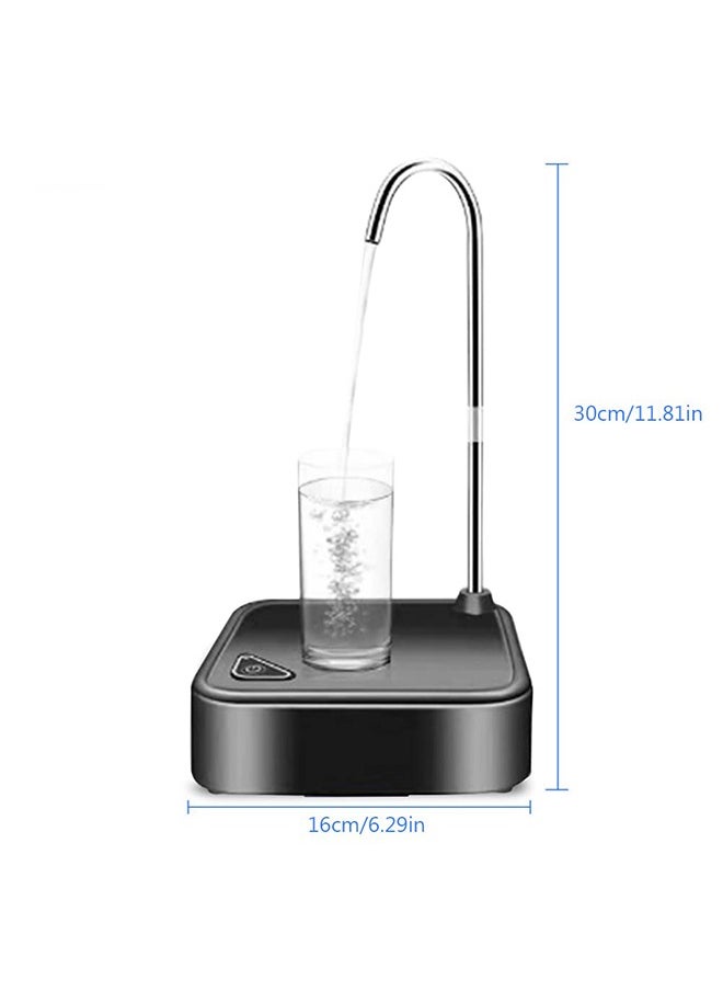 Automatic Water Dispenser Electric Water Pump Button Control Double Use Kitchen Office Outdoor Drink Dispenser Extractor with 0.5M Pipe
