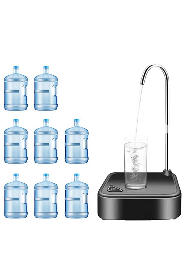Automatic Water Dispenser Electric Water Pump Button Control Double Use Kitchen Office Outdoor Drink Dispenser Extractor with 0.5M Pipe
