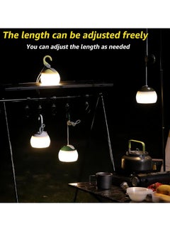 Generic 1pc LED Camping Light, 320 Lumens, 2 Colors, 3 Light Modes, Shatterproof, 3600mAh Emergency Power Bank, IPX5 Waterproof LED Camping Lantern for Hiking, Emergency, Decoration (Green)  - Image 2