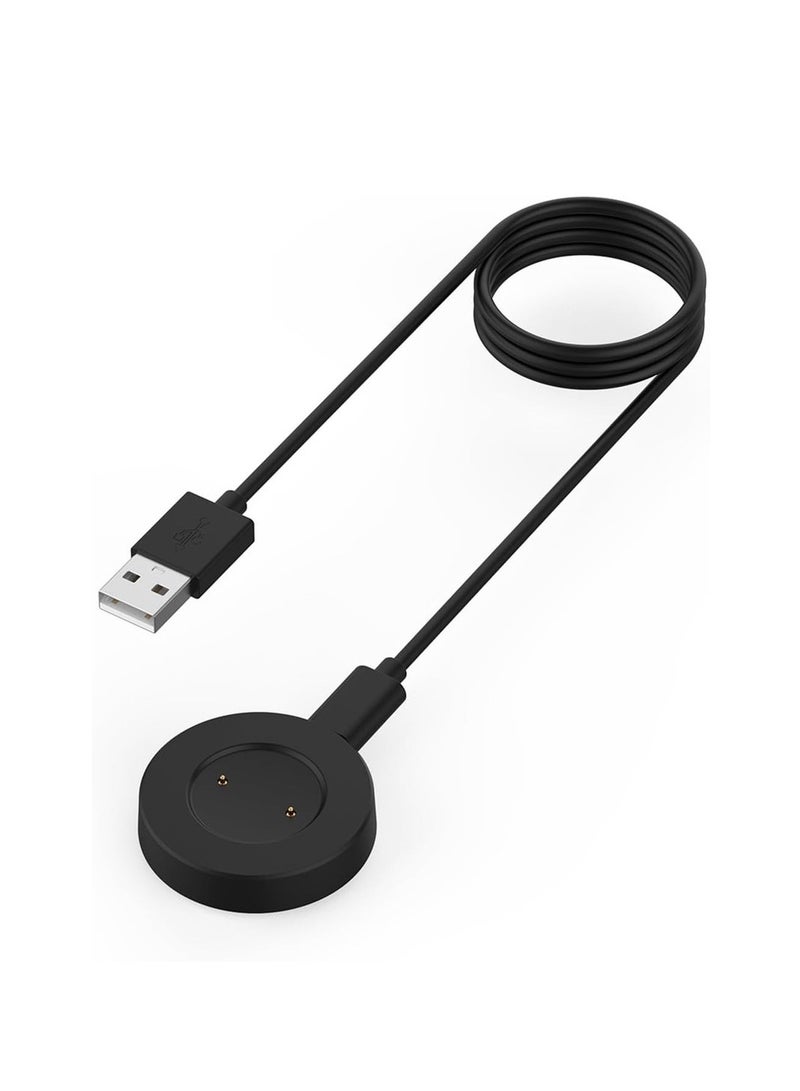 USB Charger Magnetic Fast Charging Cable Dock Compatible With Huawei Watch GT2/GT 2E/ECG For Honor Watch Magic2 GS Pro Smart Watch Accessories (Black) - Image 1