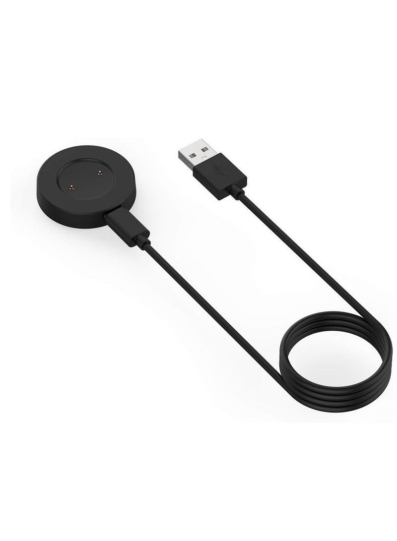 USB Charger Magnetic Fast Charging Cable Dock Compatible With Huawei Watch GT2/GT 2E/ECG For Honor Watch Magic2 GS Pro Smart Watch Accessories (Black) - Image 3